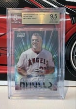 2020 Stadium Club Chrome Beam Team Mike Trout #BT-2 card