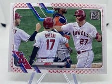 2020 Topps Mike Trout Independence Day #1 card