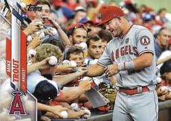2020 Topps Base Set Mike Trout #1b card