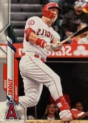2020 Topps Base Set Mike Trout #1c card