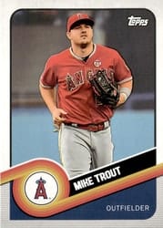 2020 Topps Brooklyn Collection Base Set Mike Trout #27 card