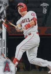 2020 Topps Chrome Ben Baller Edition Base Set Mike Trout #1 card