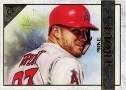 2020 Topps Gallery Base Set Mike Trout #1 card