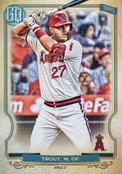 2020 Topps Gypsy Queen Base Set Mike Trout #300 card