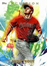 2020 Topps Inception Base Set Mike Trout #100 card