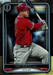 2020 Topps Tribute Base Set Mike Trout #1 card
