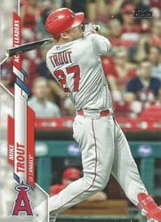 2020 Topps Update Base Set Mike Trout #U-292 card