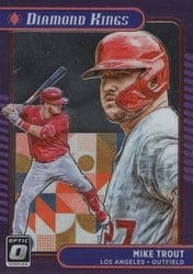2021 Donruss Optic Base Set Mike Trout #14 card