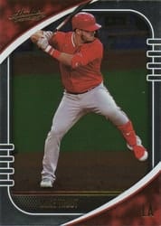 2021 Panini Absolute Base Set Mike Trout #83 card