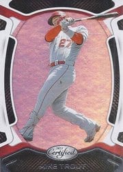 2021 Panini Chronicles Certified Mike Trout #15 card