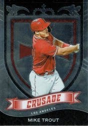 2021 Panini Chronicles Crusade Mike Trout #19 card