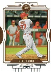 2021 Panini Chronicles Legacy Mike Trout #14 card