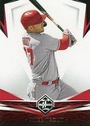 2021 Panini Chronicles Limited Mike Trout #1 card