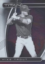 2021 Panini Chronicles Titan Mike Trout #16 card