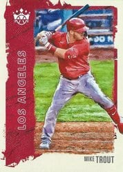2021 Panini Diamond Kings Base Set Mike Trout #83