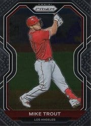 2021 Panini Prizm Base Set Mike Trout #173 card