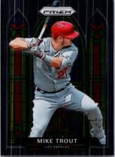 2021 Panini Prizm Stained Glass Mike Trout #SG-1 card