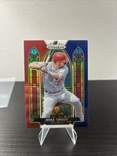 2021 Panini Prizm Stained Glass Mike Trout #SG-1 card