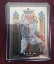 2021 Panini Prizm Stained Glass Mike Trout #SG-1 card