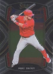 2021 Panini Select Base Set Mike Trout #248 card