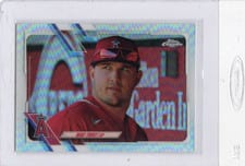 2021 Topps Chrome Mike Trout SP #27 card