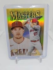 Mike Trout 2021 Topps Finest 1997 Masters card