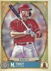 2021 Topps Gypsy Queen Base Set Mike Trout #244 card