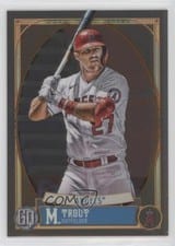 2021 Topps Gypsy Queen Chrome Box Toppers Mike Trout #244 card