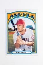 2021 Topps Heritage Mike Trout Missing Stars #169 card