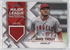 2021 Topps Major League Material Series 1 Mike Trout #MLM-MT card