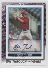 2021 Topps Through the Years Mike Trout #TTY-28 card