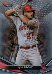 2022 Bowman's Best Base Set Mike Trout #14 card
