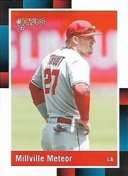 2022 Donruss Base Set Mike Trout #265 card