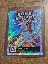 2022 Donruss Bomb Squad Mike Trout #BS-8 card