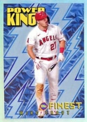 2022 Finest Flashbacks Power Kings Mike Trout #PK-15 card