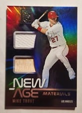 2022 Panini Capstone New Age Materials Mike Trout #NAM-MT card