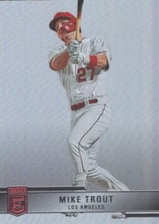 2022 Panini Chronicles Elite Mike Trout #44 card