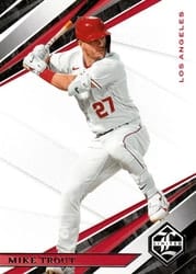 2022 Panini Chronicles Limited Mike Trout #18 card