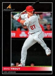 2022 Panini Chronicles Pinnacle Mike Trout #16 card