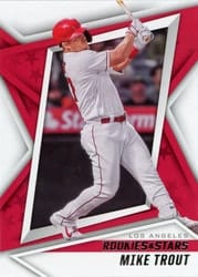 2022 Panini Chronicles Rookies & Stars Mike Trout #16 card