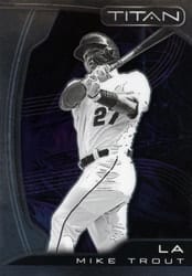 2022 Panini Chronicles Titan Mike Trout #20 card