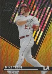 2022 Panini Chronicles Zenith Mike Trout #16 card