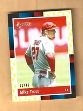 2022 Panini Donruss Mike Trout #265 card