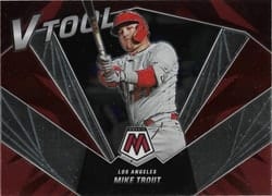 2022 Panini Mosaic V Tools Mike Trout #VT-3 card