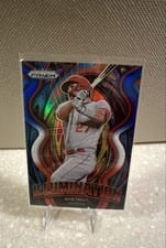 2022 Panini Prizm Illumination Mike Trout #IL-10 card