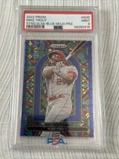 2022 Panini Prizm Stained Glass Mike Trout #SG-5 card