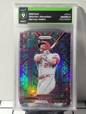 2022 Panini Prizm Stained Glass Mike Trout #SG-5 card