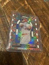 2022 Panini Prizm Stained Glass Mike Trout #SG-5 card
