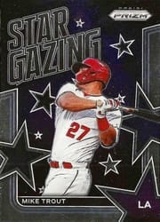 2022 Panini Prizm Star Gazing Mike Trout #SG-2 card