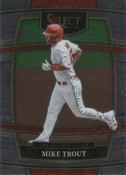 2022 Panini Select Base Set Mike Trout #88 card